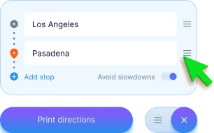 Adjust route