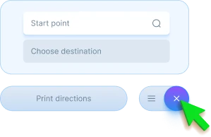 Closing widget